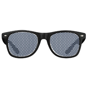 simple minimal solid color custom blue gray rich retro sunglasses