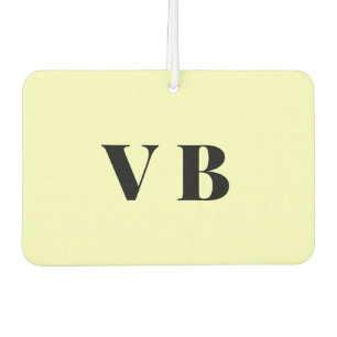 simple minimal solid colour custom pastel custom air freshener