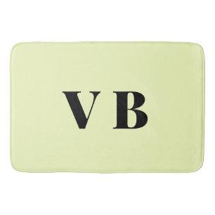 simple minimal solid colour custom pastel custom bath mat
