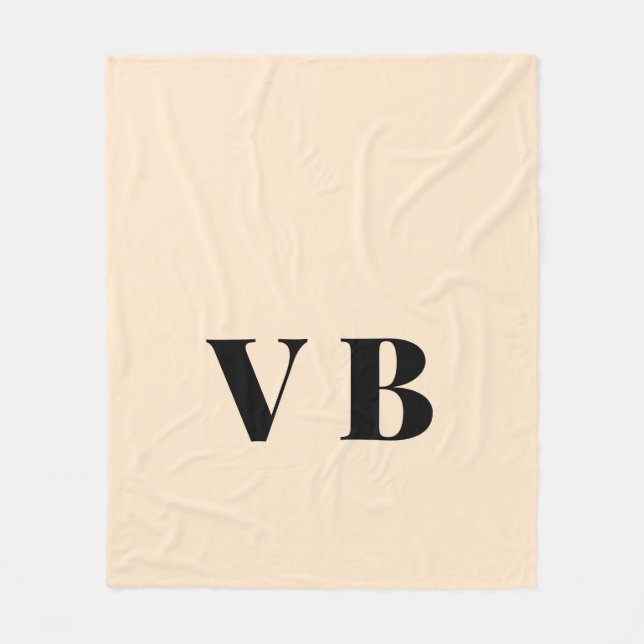 simple minimal solid colour custom pastel custom  fleece blanket (Front)