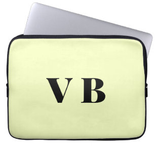 simple minimal solid colour custom pastel custom laptop sleeve