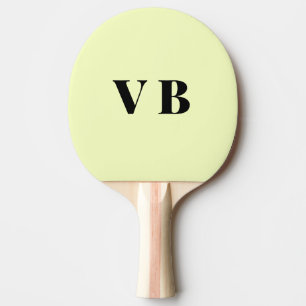 simple minimal solid colour custom pastel custom  ping pong paddle