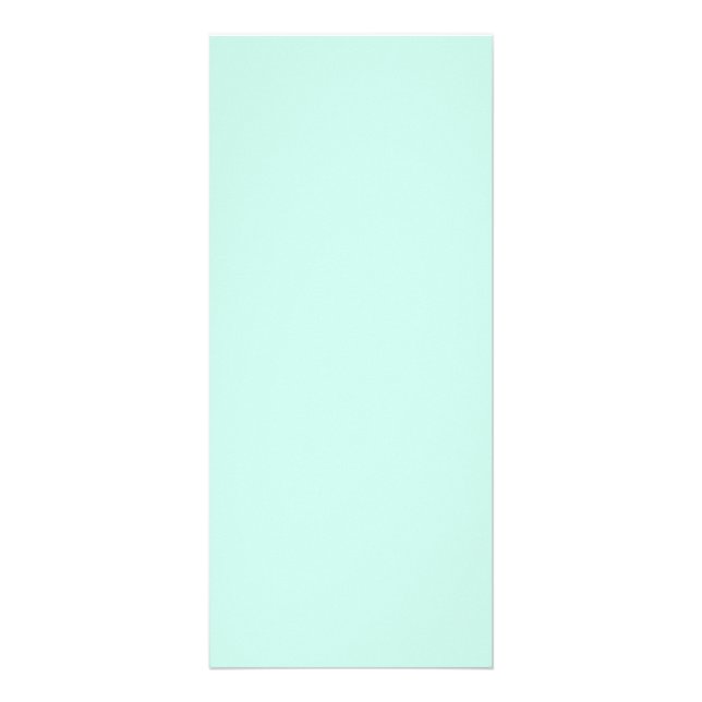 simple minimal solid colour custom pastel custom  rack card (Front)