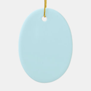 simple minimal solid colour custom pastel custom t ceramic ornament