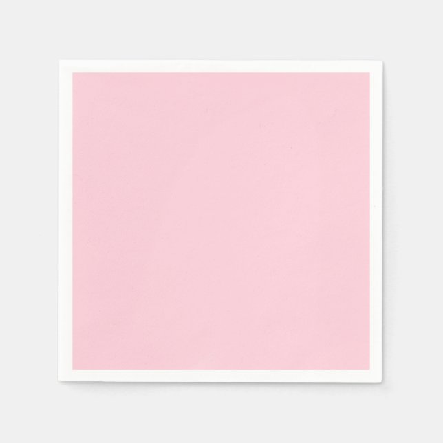 simple minimal solid colour custom pastel custom t napkin (Front)