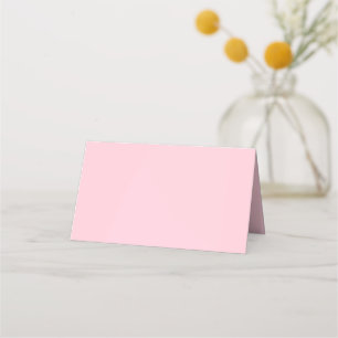 simple minimal solid colour custom pastel custom t place card