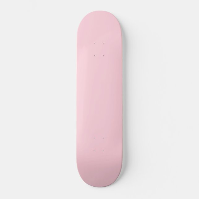 simple minimal solid colour custom pastel custom t skateboard (Front)