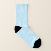 simple minimal solid colour custom pastel custom t socks (Left Inside)