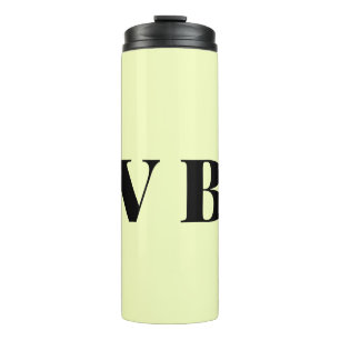 simple minimal solid colour custom pastel custom thermal tumbler