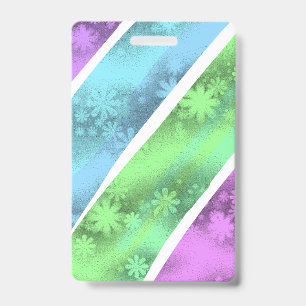 simple minimal solid colour custom personalized t badge