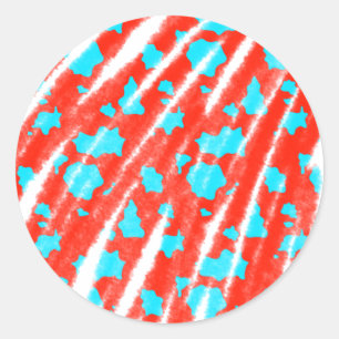 simple minimal solid colour custom personalized th classic round sticker