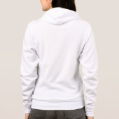 simple minimal solid colour custom     throw pillo hoodie (Back)