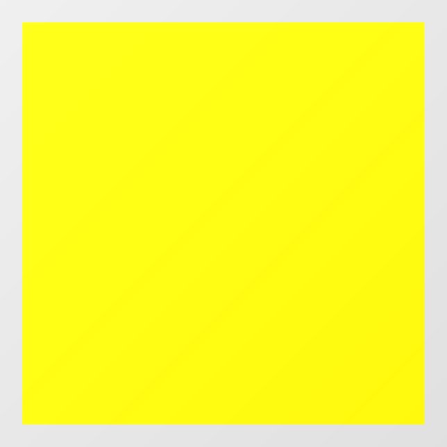 simple minimal solid colour custom     window cling (Sheet)