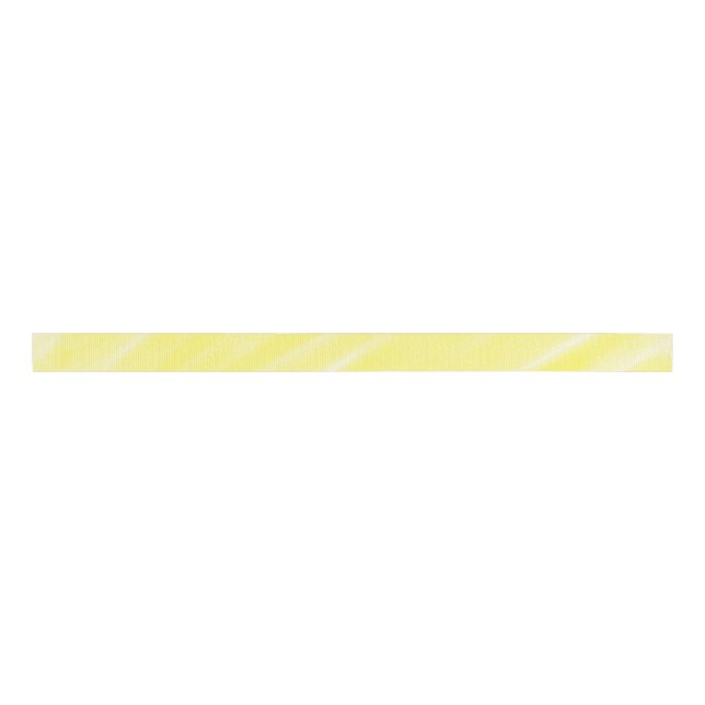 simple minimal solid colour custom yellow pastel a grosgrain ribbon (Front)