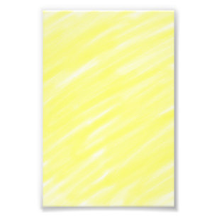 simple minimal solid colour custom yellow pastel a photo print