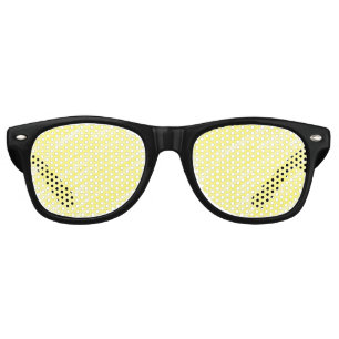 simple minimal solid colour custom yellow pastel a retro sunglasses