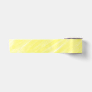 simple minimal solid colour custom yellow pastel a satin ribbon