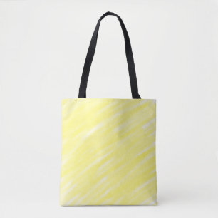 simple minimal solid colour custom yellow pastel a tote bag