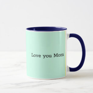 simple minimal solid colour mug