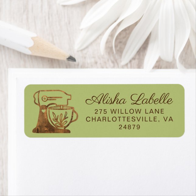 Simple & Minimal Style Bakery Rustic Stand Mixer (Insitu)