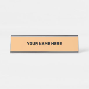 SIMPLE MINIMAL TEXT STYLE DOOR SIGN