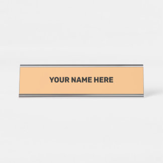 SIMPLE MINIMAL TEXT STYLE DOOR SIGN