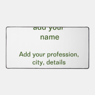 Simple minimal vert ajoutez votre texte nom photo