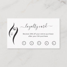 Simple Minimal White And Black Beauty Salon