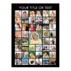 Simple Minimalist 45 Photo Collage Personalized
