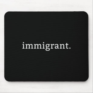 Simple Minimalist Anti-trump Anti-racism  Mouse Pad