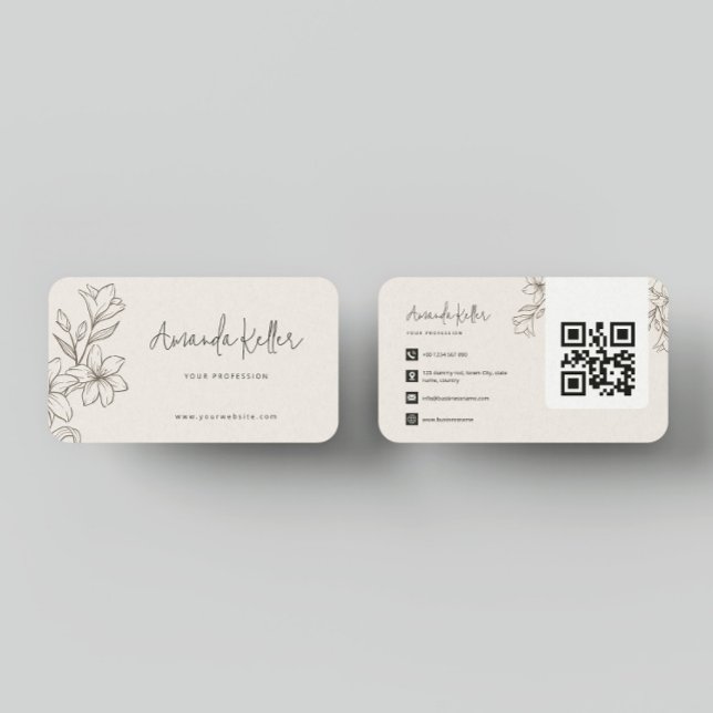 Simple Minimalist  Business Card (Creator Uploaded)