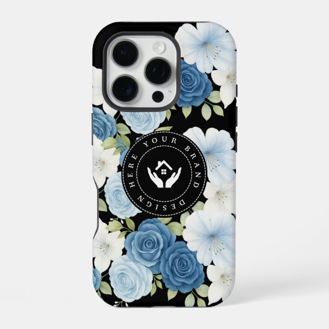 Simple Minimalist Custom Logo iPhone / iPad case (Back)