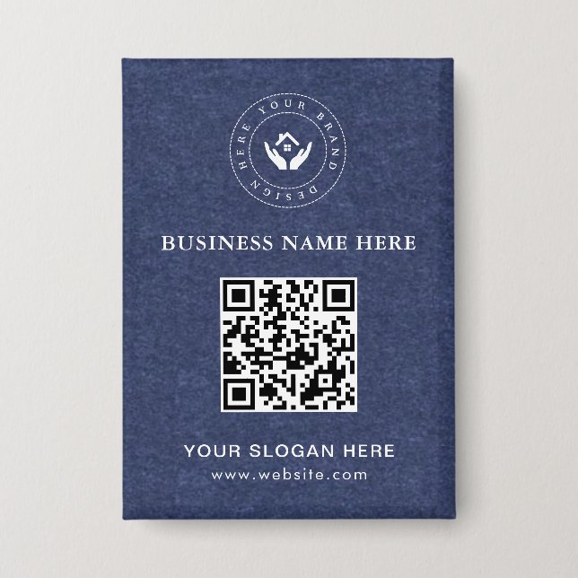 Simple Minimalist Custom Logo & Text Promotional (Front)
