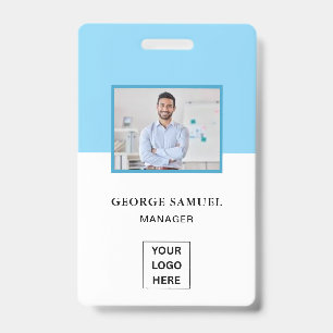 Simple Minimalist Custom Logo & Text Promotional Badge