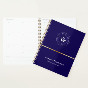 Simple Minimalist Custom Logo & Text Promotional Planner