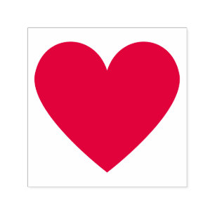 Simple Minimalist Heart Customizable Self-inking Stamp