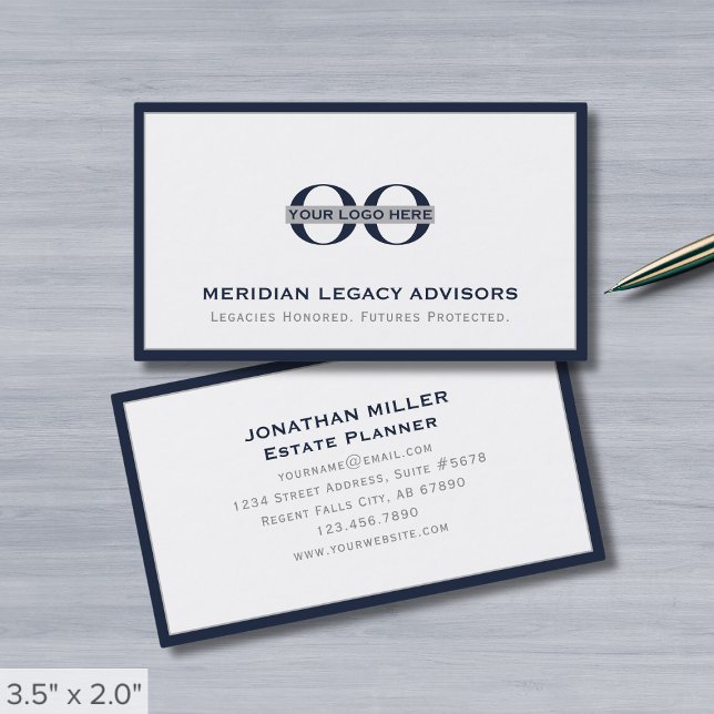 Simple Minimalist Logo Business Card (Creator Uploaded)