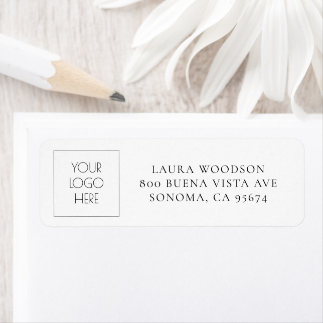 Simple Minimalist Logo Name Return Address (Insitu)