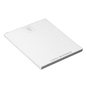 Simple Minimalist Logo Notepad