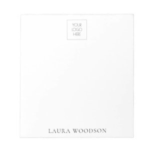 Simple Minimalist Logo Notepad