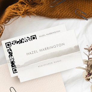 Simple Minimalist Modern Neutral Business Card