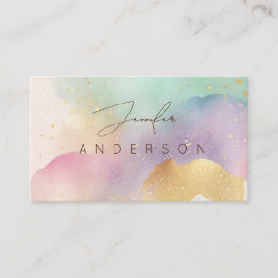 Simple minimalist professional business card