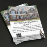 Simple Minimalist Real Estate Property Selling Flyer<br><div class="desc">Minimalist promotional flyer for every realtor and real estate agent. The text and images can be personalized. Add your contact data and company logo, a QR code or other iportant information to this real estate marketing product. Take your real estate promotion to the next level and raise your brand awareness....</div>