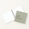 Simple Minimalist Sage Green Wedding Guest Book