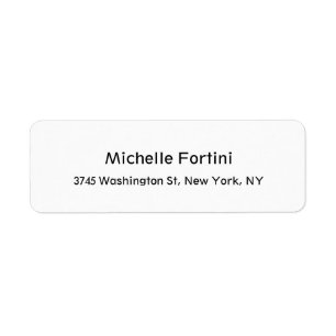 Simple minimaliste classique élégant