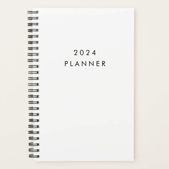 Simple minimaliste noir et blanc (Devant)