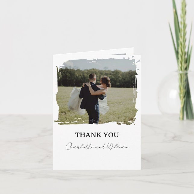 Simple Minimalistic Folded Invitation (Front)