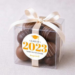 Simple Modern 20__ Graduation Gift Sticker