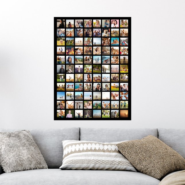 Simple Modern 88 Photo Collage Poster (Creator Uploaded)