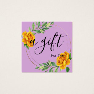 Simple & Modern Business Gift Certificate